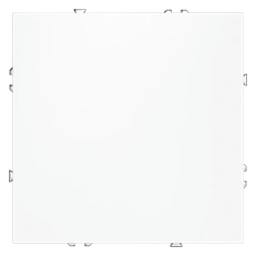 Изображение Заглушка VOLTUM S70 с суппортом, (белый матовый)