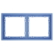 Изображение Рамка пластиковая VOLTUM S70 на 2 поста (деним)